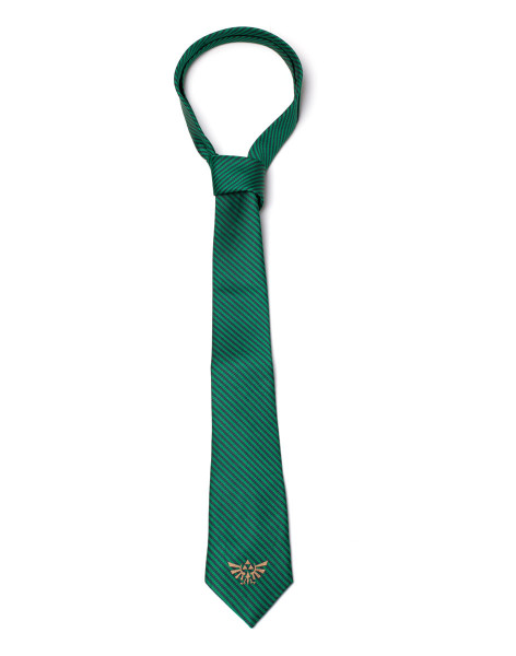 The Legend of Zelda Ties Zelda - Hyrule Necktie Green