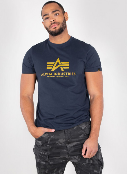 Alpha Industries Basic T-Shirt New Navy | T-Shirts / Tops | Men | Lifestyle