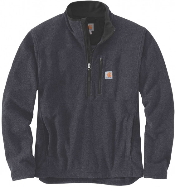 Carhartt Herren Sweatshirt Dalton Half Zip Fleece Black Heather