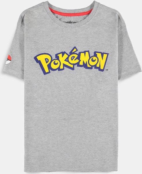 Pokémon - Logo Core - Women's Short Sleeved T-shirt Grey