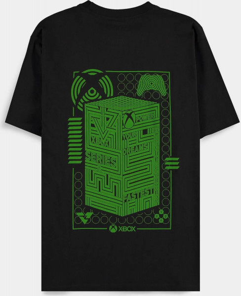 Xbox - Men's Loose Fit Short Sleeved T-shirt Black