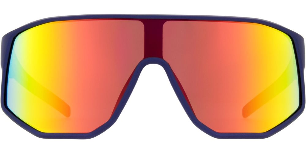 Spect Sonnenbrille Rot Bull Dash Sunglasses Matt Metallic Blau W Rot-Gold Mirror 674-23003 - Herren / Unisex
