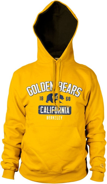 Berkeley University of California Golden Bears Washed Hoodie Gold