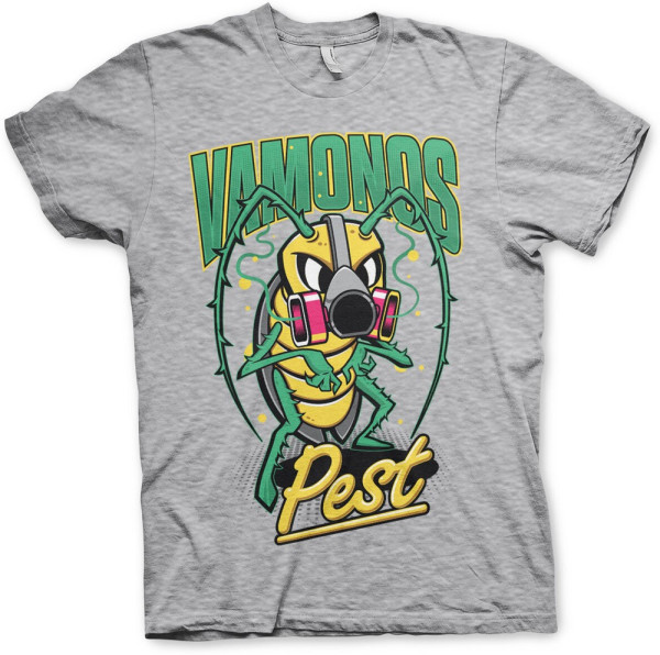 Breaking Bad Vamanos Pest Bug T-Shirt Heather-Grey