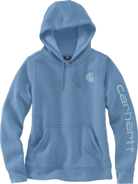 Carhartt Damen Logo Sleeve Graphic Sweatshirt Skystone