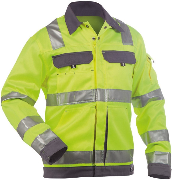Dassy Warnschutz Arbeitsjacke Dusseldorf PESCO70 Neongelb/Zementgrau