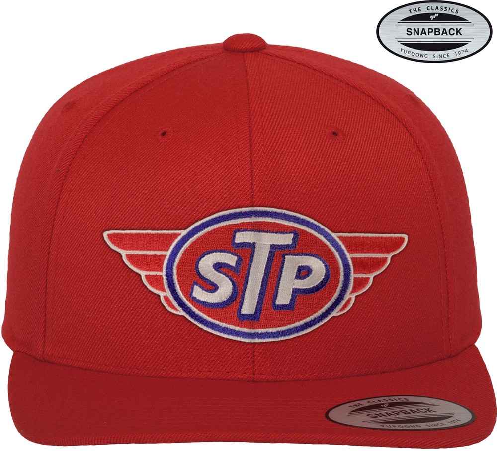 STP Patch Premium Snapback Cap Rot - Herren / Unisex