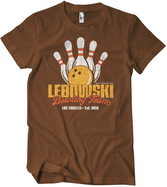 The Big Lebowski Bowling Team T-Shirt