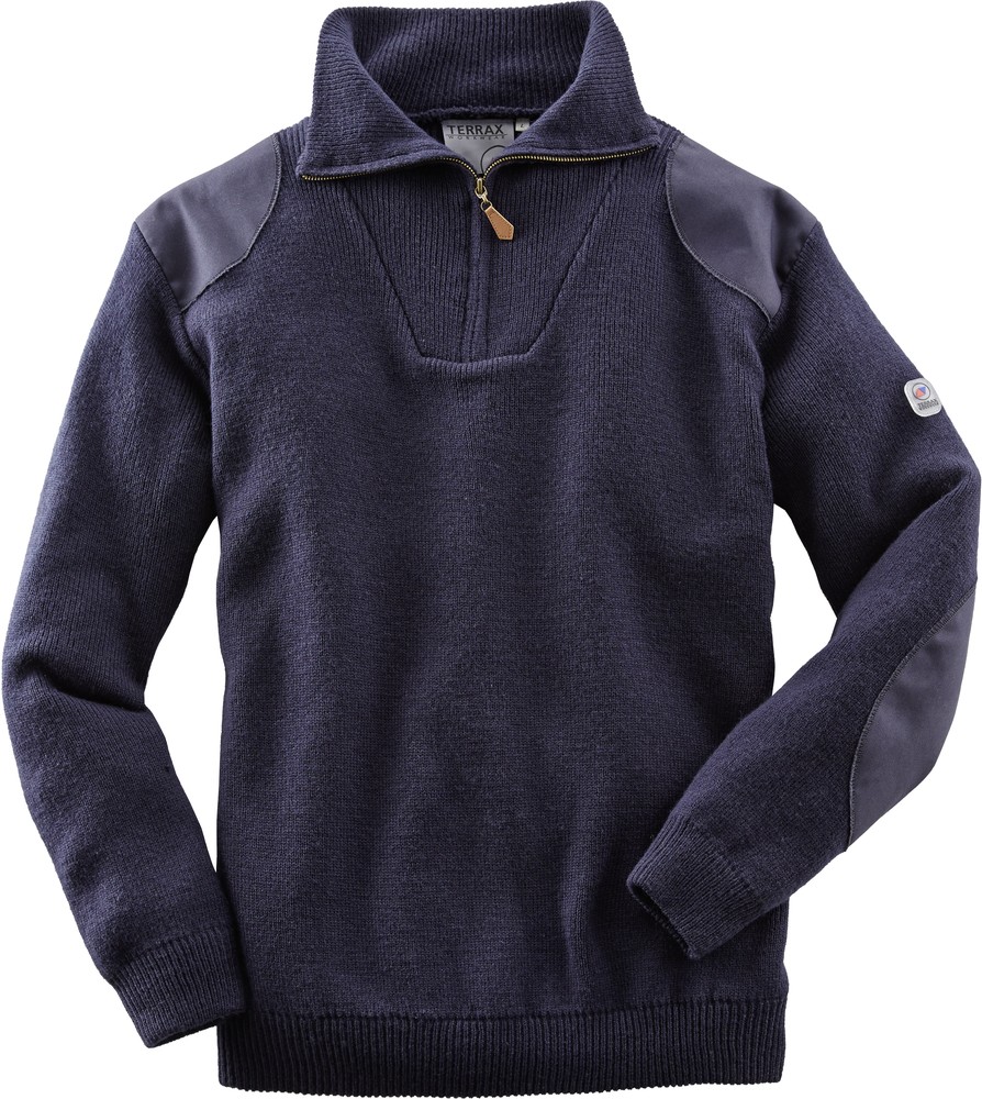 Terrax Workwear Troyer Dunkelblau - Herren / Unisex