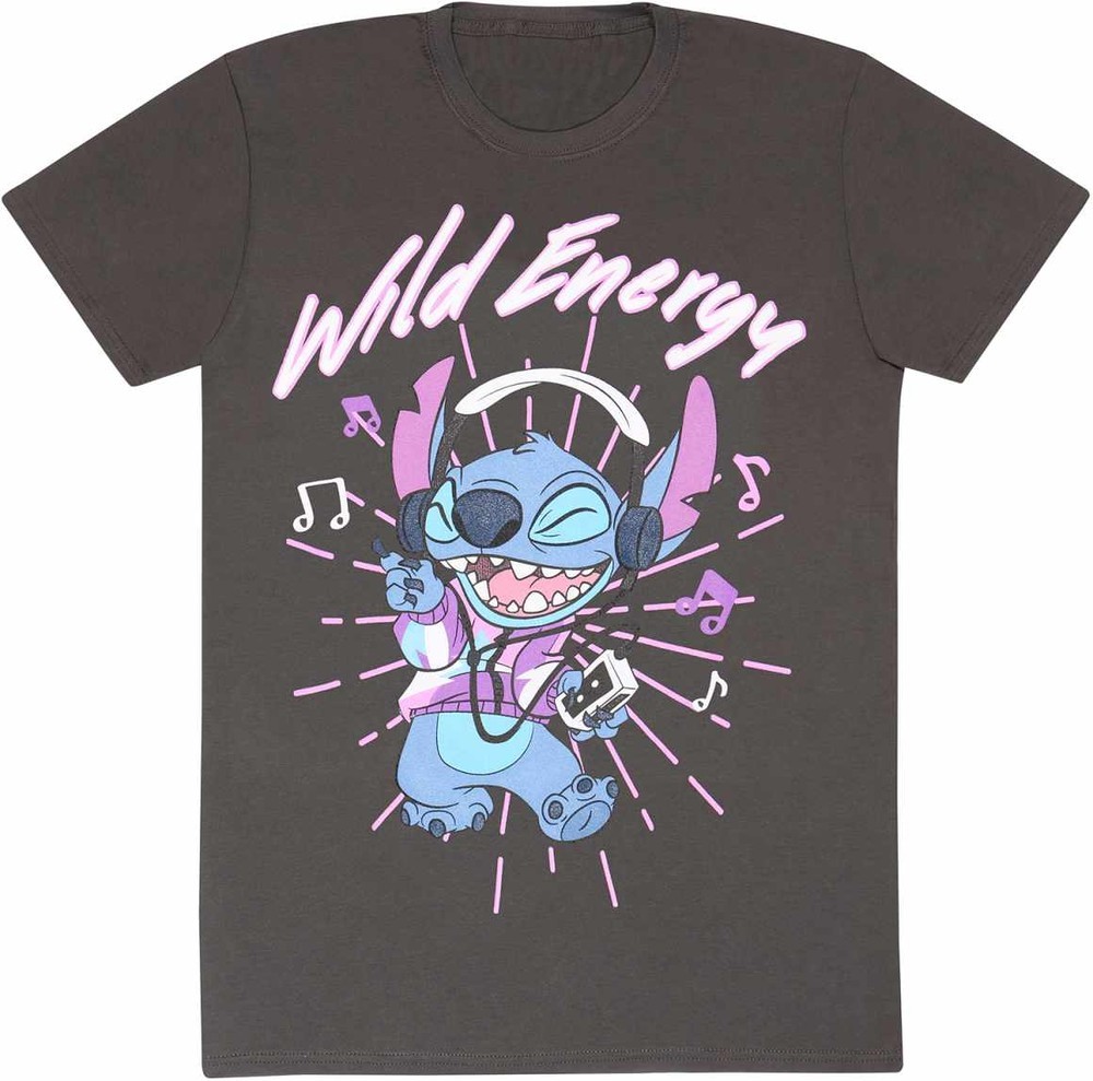 Disney Lilo And Stitch - Wild Energy T-Shirt - Herren / Unisex