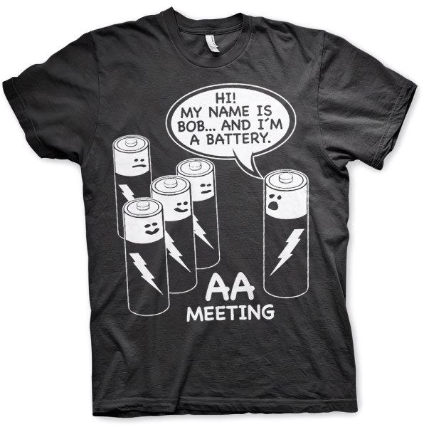 Tokigt Aa Battery Meeting T-Shirt SH-1-15726-H19-6