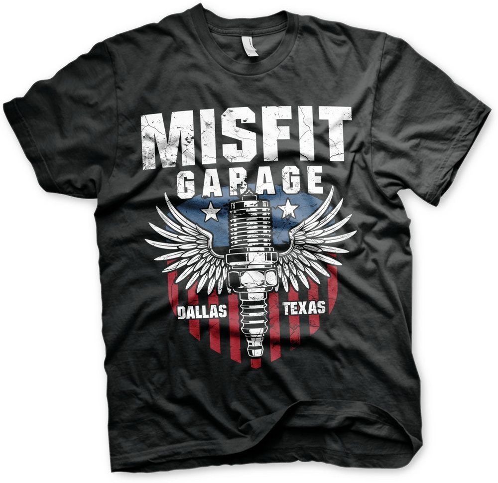 Misfit Garage American Piston T-Shirt DC-1-MG005-H83-13 - Herren / Unisex
