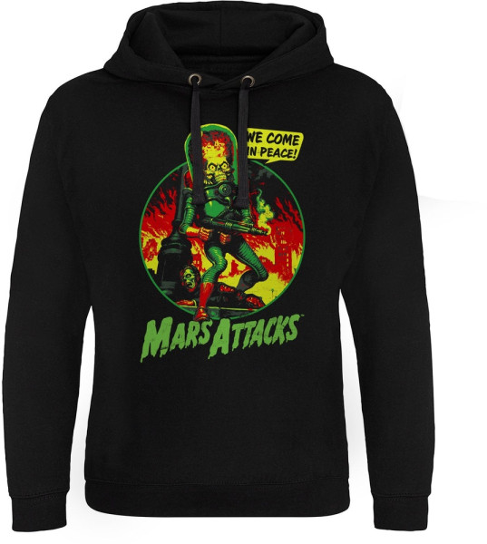 Mars Attacks We Come In Peace Epic Hoodie TPS-37-MA003-H73-1