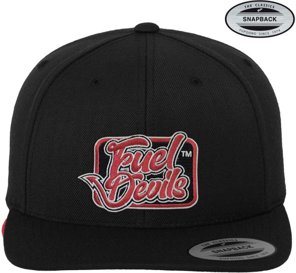 Fuel Devils Premium Snapback Cap Black