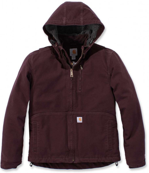 Carhartt Damen Jacke Caldwell Jacket Deep Wine/Shadow