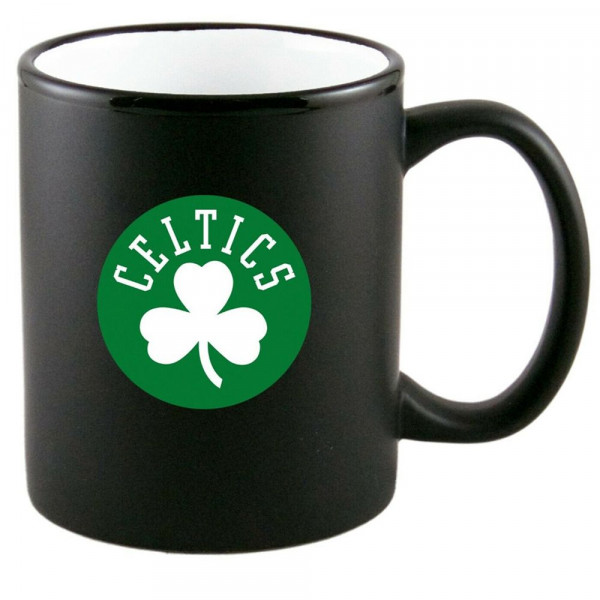Boston Celtics Becher Matte Two Tone Mug Basketball Black