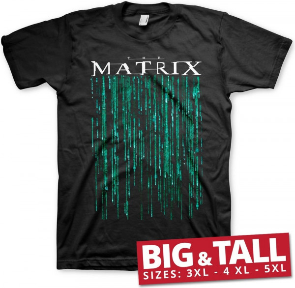 The Matrix Big & Tall T-Shirt Black