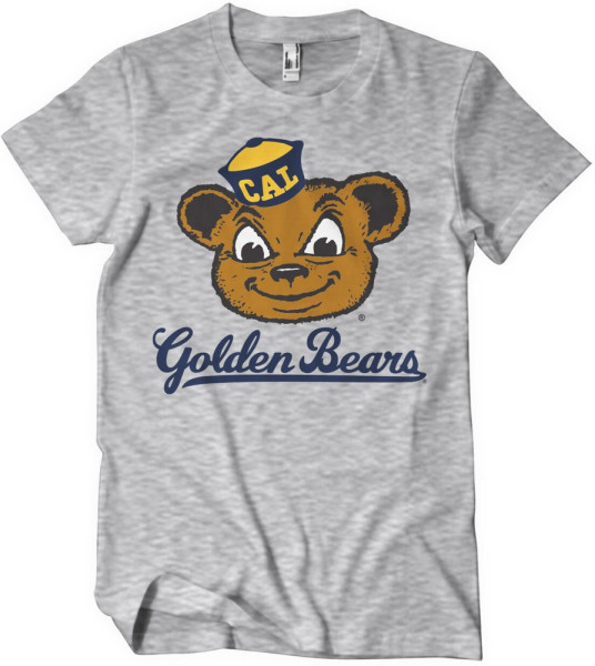 Berkeley University of California Golden Bears Mascot T-Shirt Heather-Grey