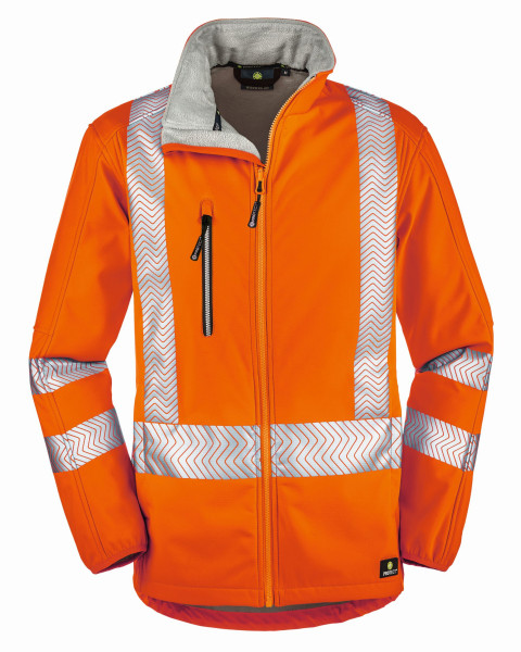 4PROTECT Warnschutz-Softshell-Jacke Tyler Leuchtorange