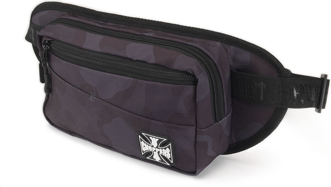 WCC West Coast Choppers Gurteltasche II Grey Camo Hip Bags Bags Bags Backpacks Motorcycle kustom kult