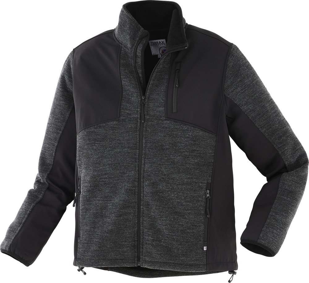 Terrax Workwear Jacke Anthrazit/Schwarz - Herren / Unisex