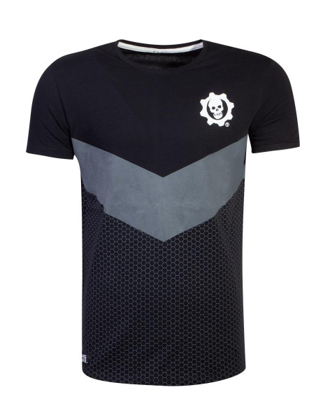 Gears Of War - Tonal Colorblock Men's T-Shirt Black