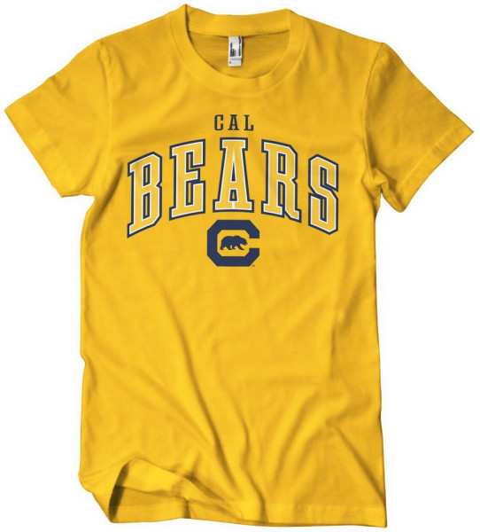 Berkeley University of California Bears Big Patch T-Shirt Gold