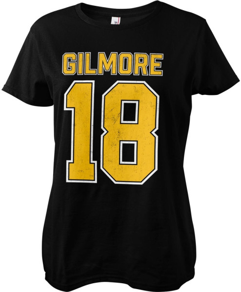 Happy Gilmore Damen T-Shirt Hockey Jersey Girly Tee UV-5-HG001-H95-14