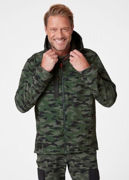 Helly Hansen Jacke 74230 Kensington Hooded Softshell Jacket 481 Camo