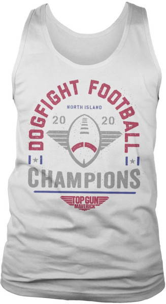 Top Gun Maverick Dogfight Tank Top White