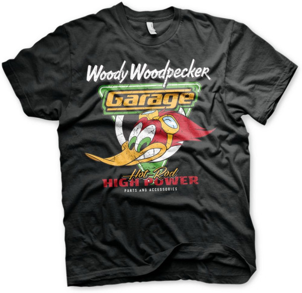Woody Woodpecker Garage Big Tall Hoodie UV-1-WW002-H1-8