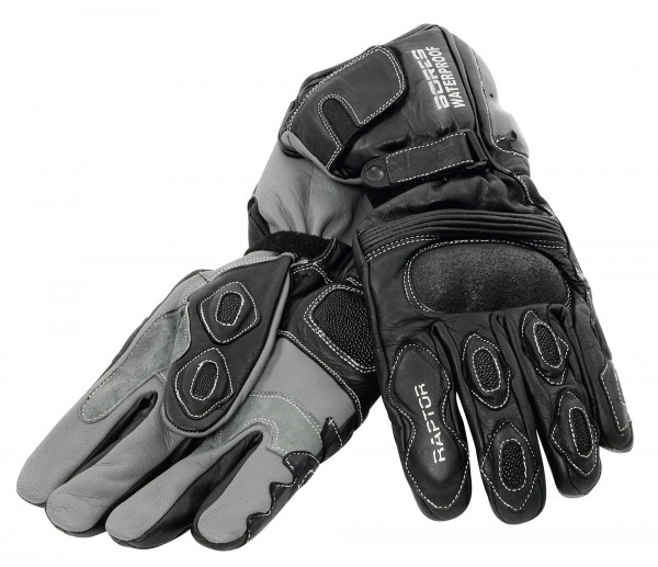 Bores Motorradhandschuhe Raptor Handschuhe Black