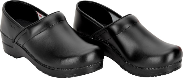 Sanita Damen Geschlossener Clog Original-Prof. Pu Black