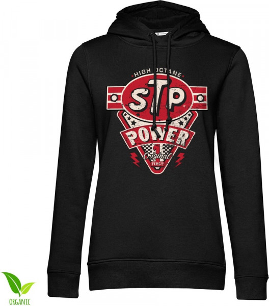 STP Power Girls Hoodie Damen Black