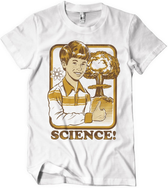 Steven Rhodes Science! T-Shirt White