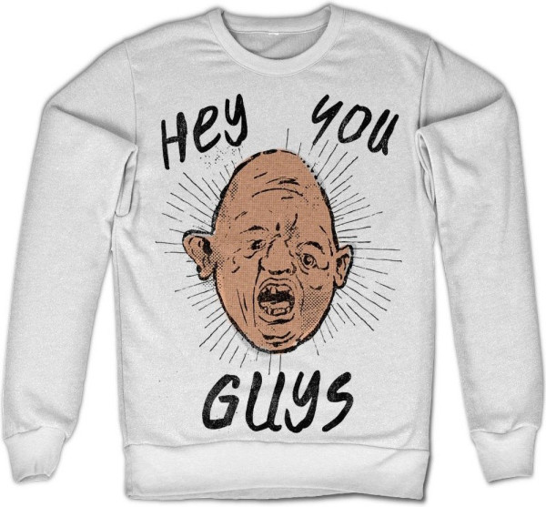 The Goonies Hey You Guys Sweatshirt White