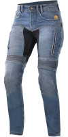 Trilobite Motorradhose Jeans Parado Damen Slim-Fit Blau