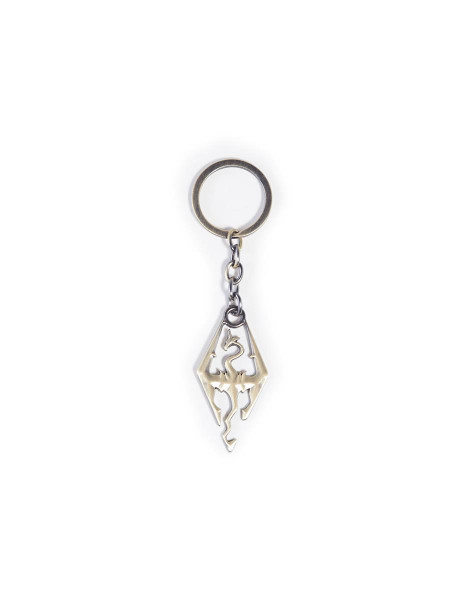 Elder Scrolls - Metal Keychain Black