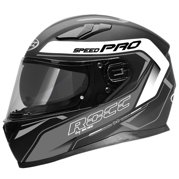 Rocc 451 Integralhelm Matt Schwarz/Weiß
