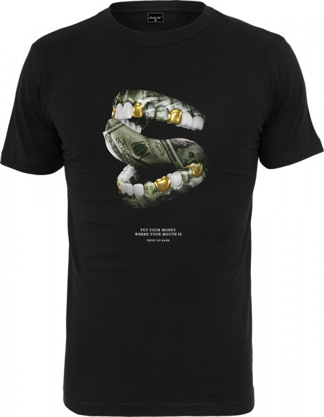 Mister Tee T-Shirt Money Mouth Tee Black