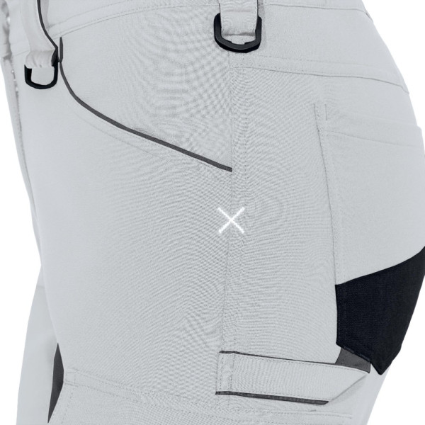 Uvex Damen Arbeitshose, Cargohose SuXXeed Craft Weiß