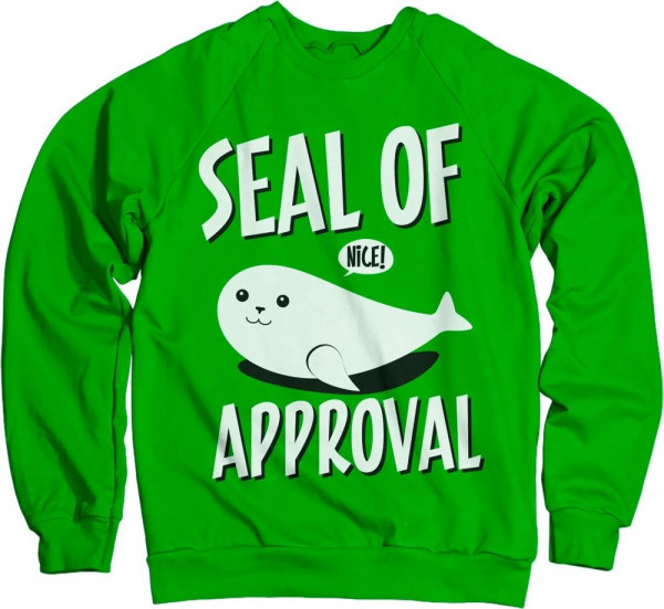 Hybris Seal Of Approval Sweatshirt Green