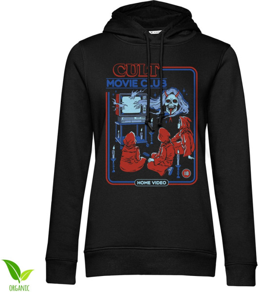 Steven Rhodes Damen Cult Movie Club Girly Hoodie DTR-57-SR089-DTF888