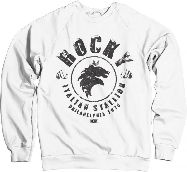 Rocky Italian Stallion Sweatshirt White