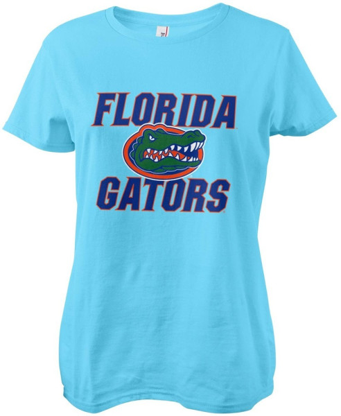 University of Florida Florida Gators Girly Tee Damen T-Shirt Skyblue