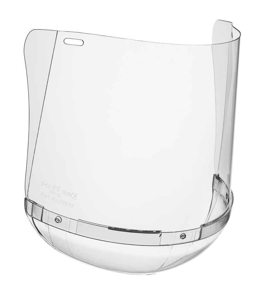 Hellberg PC-Visier m. Kinnschutz 20939 Klar - Herren / Unisex
