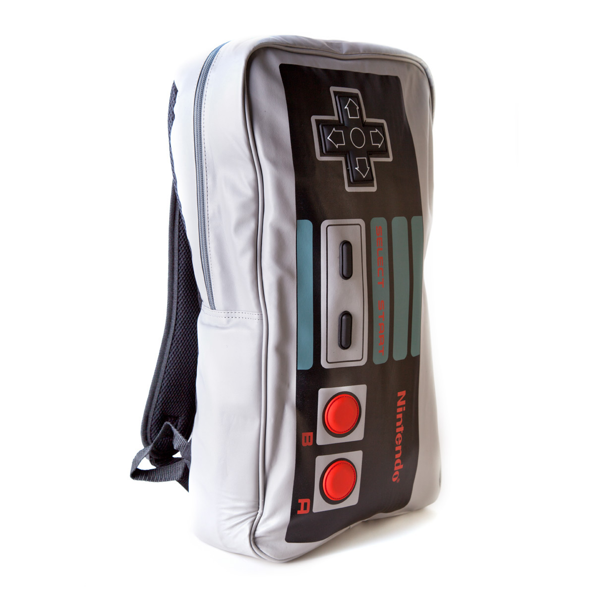 Nintendo Backpack Big NES Controller Backpack Grey Taschen Rucksacke Gaming Fanartikel kustom kult