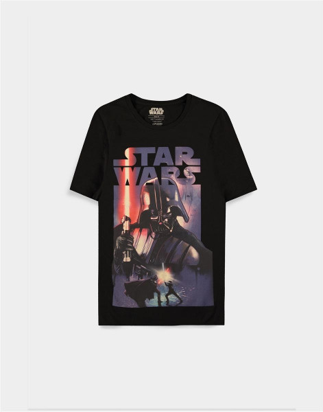 Star Wars - Darth Vader Poster - Men's Short Sleeved T-shirt Black