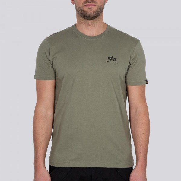 Alpha Industries T-Shirt Basic Small Logo Olive