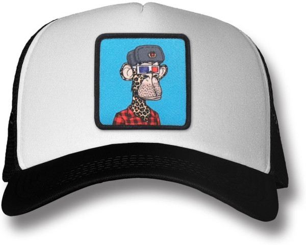 Bored of Directors Ape 8950 - Anatoly Trucker Cap White/Black